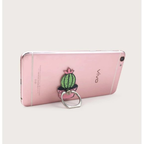 3/30 Cactus Shaped Phone Ring Holder - Picture 4 of 4